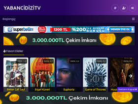 'yabancidizilertv.com' screenshot