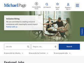 'michaelpage.com.sg' screenshot