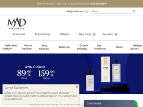 'madparfum.com' screenshot