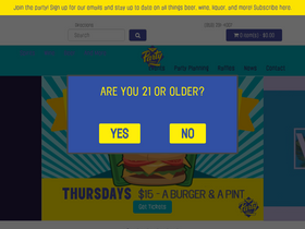 'thepartysource.com' screenshot