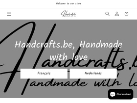 handcrafts.be homepage screenshot