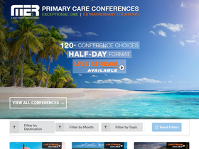 'mer.org' screenshot