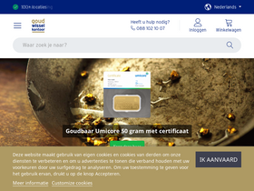 'shop-goudwisselkantoor.nl' screenshot