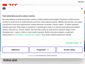 'zse.sk' screenshot