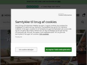 'erling-christensen.dk' screenshot