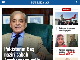 'publika.az' screenshot