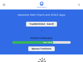 'truecharts.org' screenshot