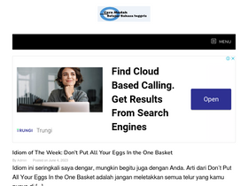 'caramudahbelajarbahasainggris.net' screenshot