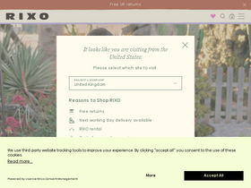 'rixolondon.com' screenshot