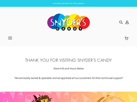snyderscandy.com