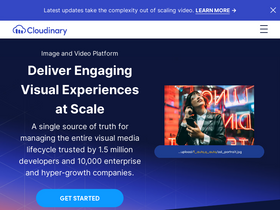 'cloudinary.com' screenshot