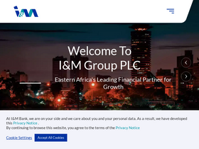 'imbankgroup.com' screenshot