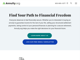 'annuity.org' screenshot