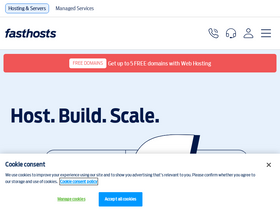'fasthosts.co.uk' screenshot