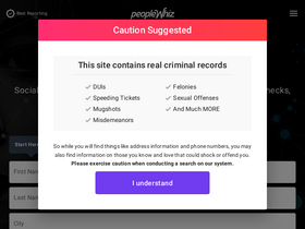 'peoplewhiz.com' screenshot