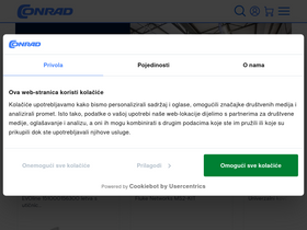 'conrad.hr' screenshot
