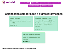 'webcid.com.br' screenshot