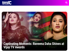 'trendceylon.com' screenshot