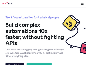 'n8n.io' screenshot