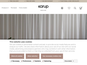 'karupdesign.com' screenshot