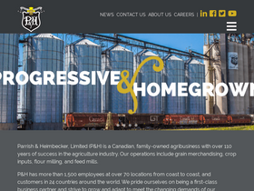 'parrishandheimbecker.com' screenshot