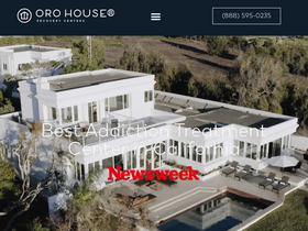 'ororecovery.com' screenshot