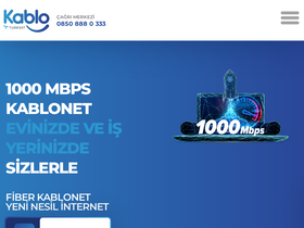 'fiberkablonet.com' screenshot