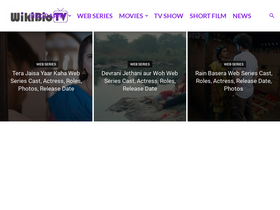 'wikibiotv.com' screenshot