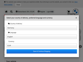 'bmwautoparts.net' screenshot