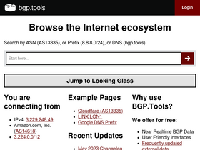 'bgp.tools' screenshot