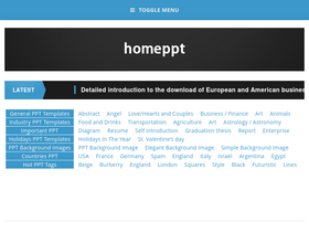 'homeppt.com' screenshot