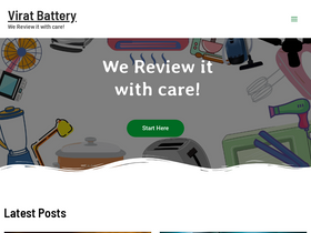 'viratbattery.com' screenshot