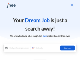 'jnee.us' screenshot
