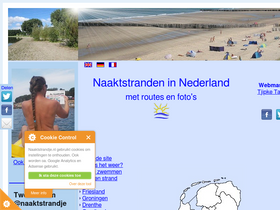 'naaktstrandje.nl' screenshot