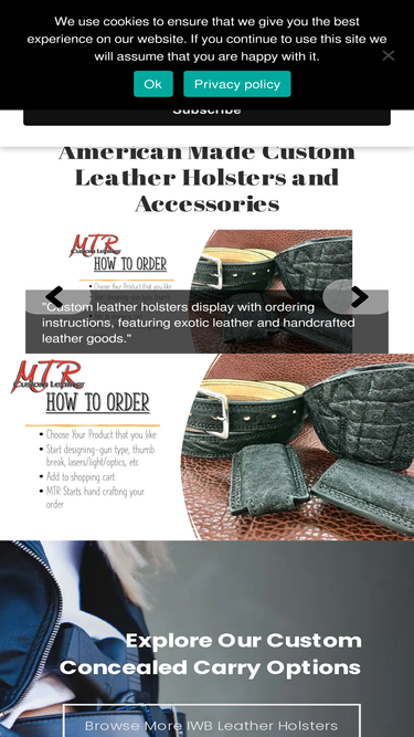 mtrcustomleather.com
