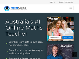 'mathsonline.com.au' screenshot