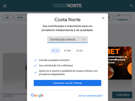 'costanorte.com.br' screenshot