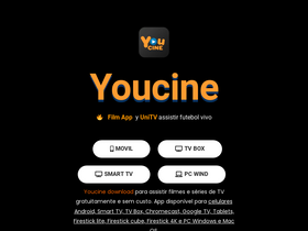 'youcineapp.com' screenshot