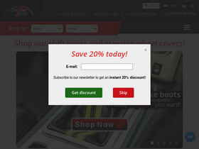 'redlinegoods.com' screenshot