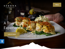 'sedonataphouse.com' screenshot