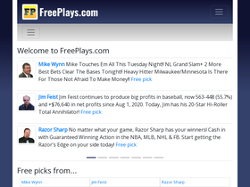 'freeplays.com' screenshot