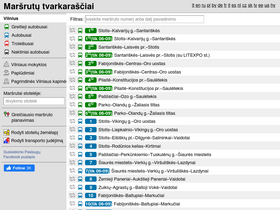 'marsruti.lv' screenshot