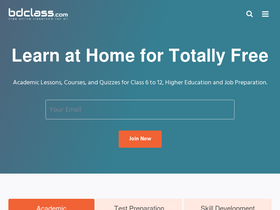 'bdclass.com' screenshot