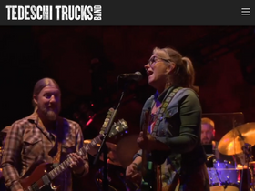 'tedeschitrucksband.com' screenshot