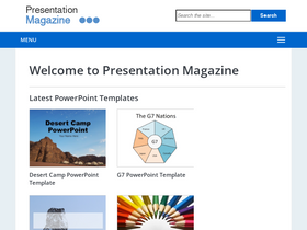 'presentationmagazine.com' screenshot