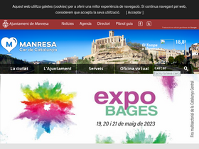 'manresa.cat' screenshot