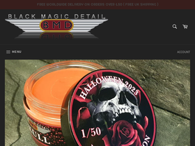 bmdluxurycarwax.co.uk homepage screenshot