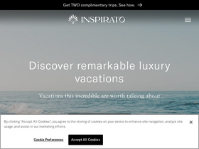 'inspirato.com' screenshot