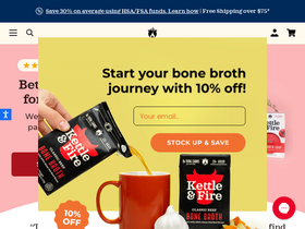 'kettleandfire.com' screenshot