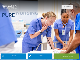 'galencollege.edu' screenshot
